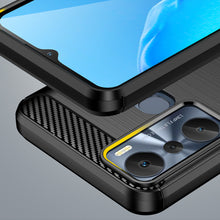 Заредете изображение във визуализатора на галерията – Carbon Case case for Infinix Hot 20i flexible silicone carbon cover black
