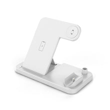 Заредете изображение във визуализатора на галерията – Wireless charger qi 4in1 10w w30 white - TopMag
