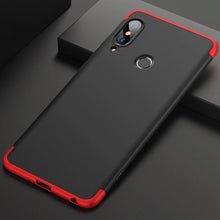 Заредете изображение във визуализатора на галерията – GKK 360 Protection Case Front and Back Case Full Body Cover Huawei P20 Lite black
