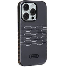 Заредете изображение във визуализатора на галерията – Audi IML MagSafe case for iPhone 15 Pro - black
