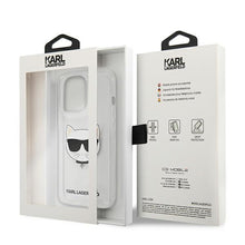 Заредете изображение във визуализатора на галерията – Karl Lagerfeld KLHCP13XCTR iPhone 13 Pro Max 6,7" hardcase transparent Choupette Head
