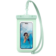 Заредете изображение във визуализатора на галерията – Spigen A601 UNIVERSAL WATERPROOF CASE MINT
