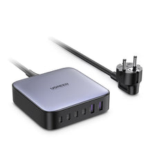 Заредете изображение във визуализатора на галерията – Ugreen 200W PPS multi-port charger 4 x USB Type C / 2 x USB-A gray (CD271)
