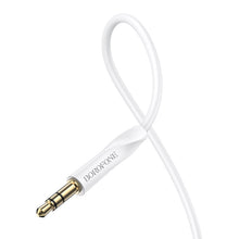 Заредете изображение във визуализатора на галерията – Borofone Cable BL16 - jack 3,5mm to jack 3,5mm - 1 metr white

