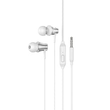 Заредете изображение във визуализатора на галерията – Borofone Earphones BM73 Platinum silver
