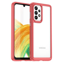 Заредете изображение във визуализатора на галерията – Outer Space Case for Samsung Galaxy A33 5G cover with a flexible frame red
