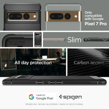Заредете изображение във визуализатора на галерията – Spigen RUGGED ARMOR GOOGLE PIXEL 7 PRO MATTE BLACK
