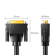 Заредете изображение във визуализатора на галерията – Ugreen DVI (24+1) - DVI (24+1) 2m black (DV101)
