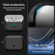 Заредете изображение във визуализатора на галерията – Spigen MAG ARMOR MAGSAFE Apple AIRPODS PRO 1 / 2 MATTE BLACK
