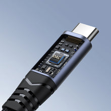 Заредете изображение във визуализатора на галерията – Joyroom SY-C02 2in1 DAC adapter USB-C to USB-C / 3.5 mm mini jack - black

