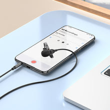 Заредете изображение във визуализатора на галерията – Borofone Lavalier microphone BFK11 Elegant jack 3,5mm black
