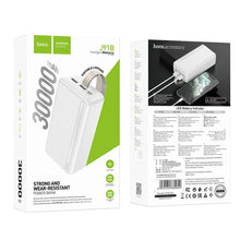 Заредете изображение във визуализатора на галерията – Hoco power bank 30 000mah j91b white
