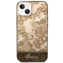 Заредете изображение във визуализатора на галерията – Original faceplate case guess guhcp14mhgplhc for iphone 14 plus (iml electro cam tdj / ochre)
