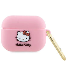Заредете изображение във визуализатора на галерията – Hello Kitty Silicone 3D Kitty Head case for AirPods Pro - pink
