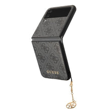 Заредете изображение във визуализатора на галерията – Original Case GUESS - hardcase 4G Charms Collection GUHCZF4GF4GGR for Samsung Galaxy Z Flip 4 Grey
