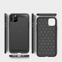 Заредете изображение във визуализатора на галерията – Carbon Case flexible cover for iPhone 11 Pro black

