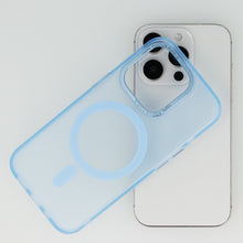 Заредете изображение във визуализатора на галерията – Liavec AG Magsafe Case for Iphone 15 light blue
