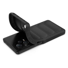 Заредете изображение във визуализатора на галерията – Magic Shield Case for Xiaomi Redmi Note 12 Pro+ flexible armored cover black
