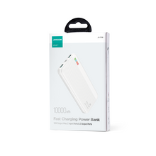 Заредете изображение във визуализатора на галерията – Joyroom powerbank 10000mAh Dazzling Series 12W white (JR-T016)
