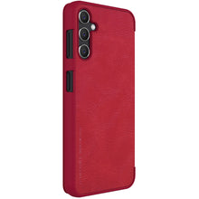 Заредете изображение във визуализатора на галерията – Nillkin Qin Leather case leather case with a flap wallet red
