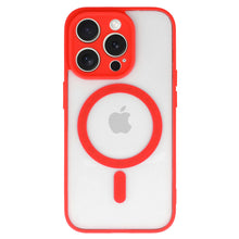 Заредете изображение във визуализатора на галерията – Acrylic Color Magsafe Case for Iphone 15 Plus red
