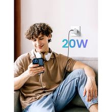 Заредете изображение във визуализатора на галерията – GaN 20W USB-C charger Ugreen Nexode mini CD318 - white
