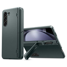 Заредете изображение във визуализатора на галерията – Spigen TOUGH ARMOR PRO PEN GALAXY Z Fold 5 ABYSS GREEN
