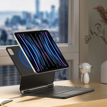 Заредете изображение във визуализатора на галерията – Dux Ducis Bluetooth Keyboard Case (MK Series) for Apple iPad Air 4/5/iPad Pro 11 (2018/2020/2021/2022) - Black
