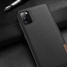 Заредете изображение във визуализатора на галерията – Dux Ducis Fino case covered with nylon material for Samsung Galaxy A41 gray
