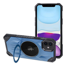 Заредете изображение във визуализатора на галерията – Armor Mag Cover case compatible with MagSafe for IPHONE 11 blue
