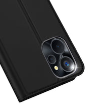 Заредете изображение във визуализатора на галерията – Dux Ducis Skin Pro Case For Realme 10 5G / Realme 9i 5G Cover Flip Card Wallet Stand Black
