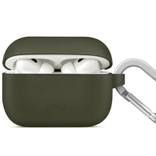 Заредете изображение във визуализатора на галерията – Uniq case Vencer AirPods Pro 2 gen. Silicone green/moss green
