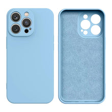 Заредете изображение във визуализатора на галерията – Silicone case for iPhone 14 Plus silicone cover light purple
