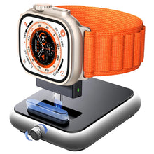 Заредете изображение във визуализатора на галерията – Joyroom JR-WQW03 wireless charger for Apple Watch smartwatches - black
