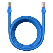 Заредете изображение във визуализатора на галерията – Baseus High Speed ​​Cat 6 RJ-45 1000Mb/s Ethernet cable 5m round - blue
