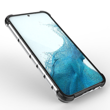 Заредете изображение във визуализатора на галерията – Honeycomb case for Samsung Galaxy S23 armored hybrid cover blue
