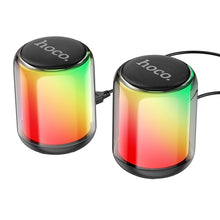 Заредете изображение във визуализатора на галерията – HOCO speaker bluetooth 2in1 Colorfull BS56 black
