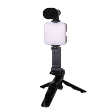Заредете изображение във визуализатора на галерията – Mobile phone tripod for video calls - black
