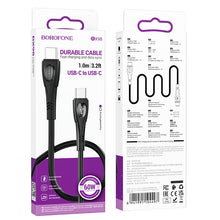 Заредете изображение във визуализатора на галерията – Borofone Cable BX98 Superior - Type C to Type C - PD 60W 3A 1 metre black

