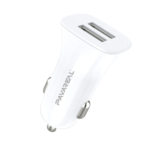 PAVAREAL car charger 2x USB 2,4A PA-CC32S white