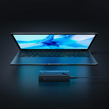 Заредете изображение във визуализатора на галерията – Baseus Adaman2 powerbank with digital display 10000mAh 30W 2 x USB / 1x USB Type C Overseas Edition PD QC SCP black (PPAD040101)
