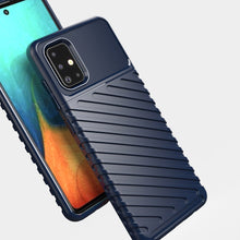Заредете изображение във визуализатора на галерията – Thunder Case Flexible Tough Rugged Cover TPU Case for Samsung Galaxy A21S black
