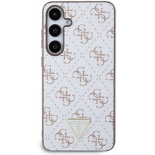 Заредете изображение във визуализатора на галерията – Guess 4G Triangle case for Samsung Galaxy S24+ - white
