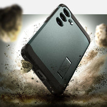 Заредете изображение във визуализатора на галерията – Spigen Tough Armor case for Samsung Galaxy S24 - dark green
