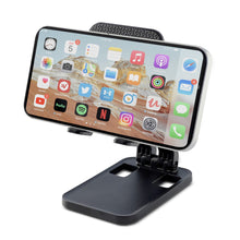 Заредете изображение във визуализатора на галерията – Foldable phone stand for tablet (K15) - black
