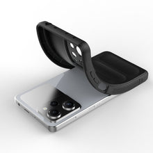 Заредете изображение във визуализатора на галерията – Magic Shield Case for Xiaomi Redmi Note 12 Pro / Poco X5 Pro 5G flexible armored cover black

