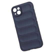 Заредете изображение във визуализатора на галерията – Magic Shield Case case for iPhone 14 Plus flexible armored dark blue cover
