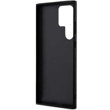 Заредете изображение във визуализатора на галерията – Karl Lagerfeld KLHCS23LSAKLHPK S23 Ultra S918 hardcase black/black Saffiano Mono Metal Logo
