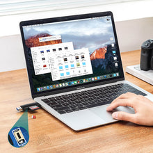 Заредете изображение във визуализатора на галерията – Ugreen adapter SD / micro SD card reader (USB-A / USB-C) black (CM304)
