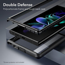 Заредете изображение във визуализатора на галерията – ESR SHOCK ARMOR KICKSTAND GALAXY S23 ULTRA CLEAR/GREEN
